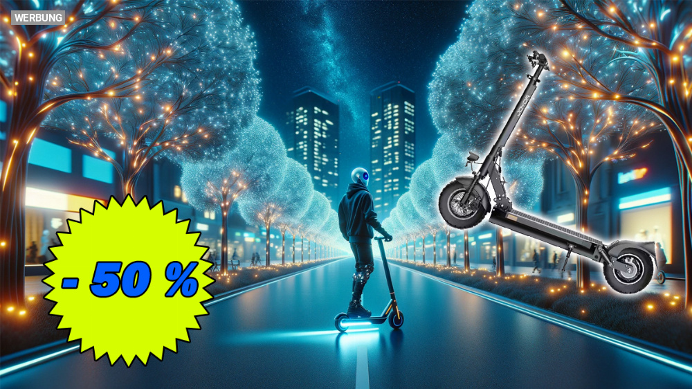 Da können Ninebot und Xiaomi einpacken: E-Scooter mit bis zu 100 km Reichweite bei Otto zum Schleuderpreis im Angebot