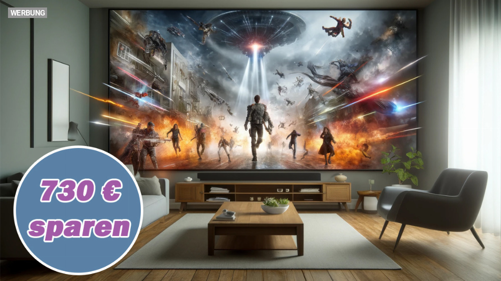 (Update) Gaming-Fernseher zum aktuellen Bestpreis: 77-Zoll-OLED-TV von Samsung bei Alternate Cyber Week um 730 € reduziert