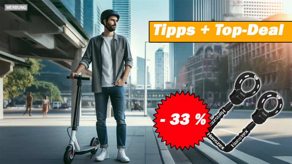 Das beste Schloss für Fahrräder und E-Scooter finden + Top-Angebot bei Amazon