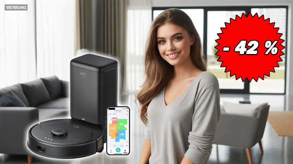 Wie gut ist dieses Angebot? Saugroboter mit Wischfunktion und Absaugstation bei Amazon um 42 % reduziert
