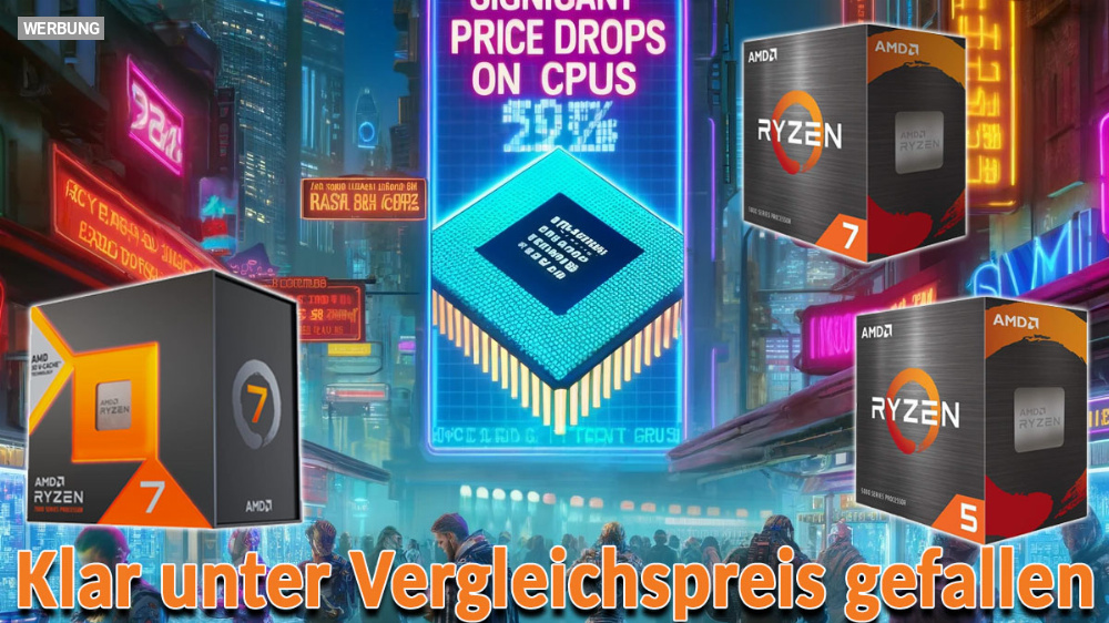 Amazon, Mindfactory & Caseking im Preisduell: Ryzen 5 5600X & 7 5800X klar unter Vergleichspreis gerutscht - auch 7800X3D zum Bestpreis
