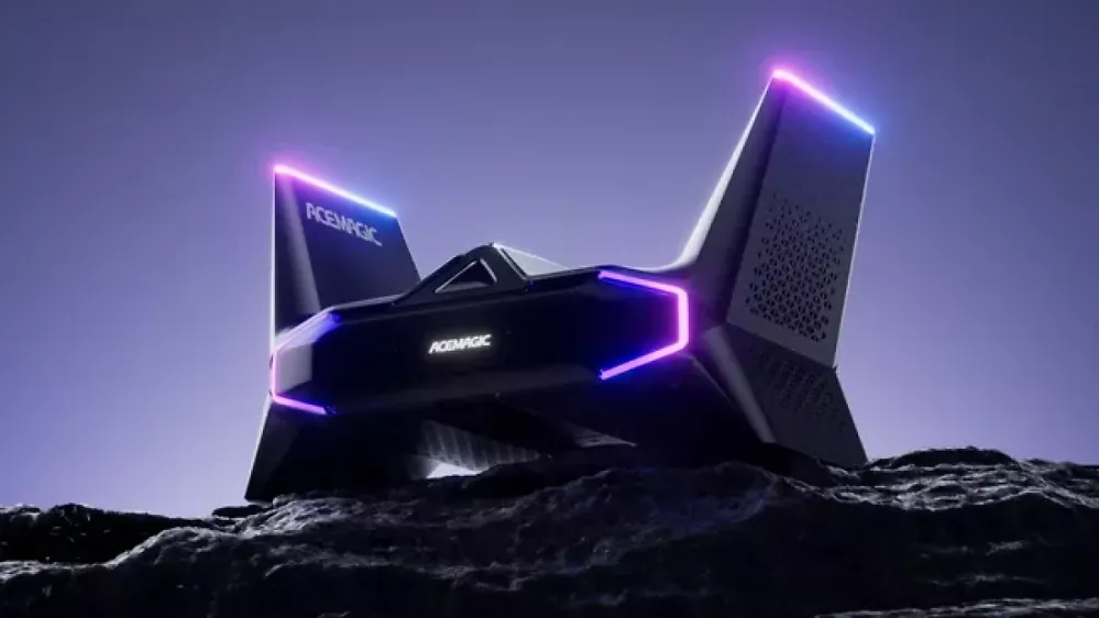 Acemagic M2A Starship Mini-PC: Hersteller wirbt mit "vierdimensionaler Kühlung"