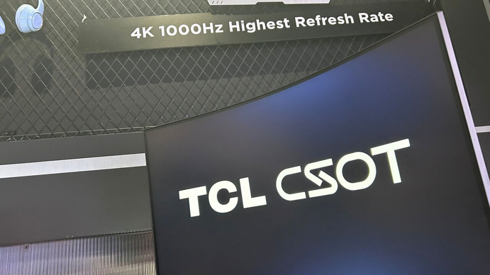 Durchbruch bei Gamer-Displays: TCL zeigt Ultra HD mit 1.000 Hz