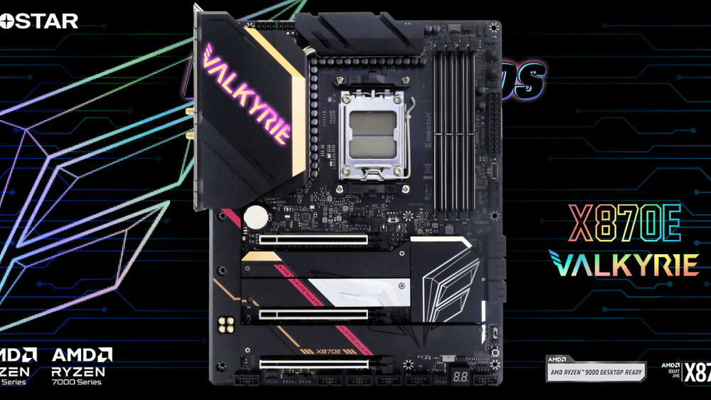Neues AM5-Flaggschiff: Biostar stellt X870E Valkyrie vor - für Ryzen 9000