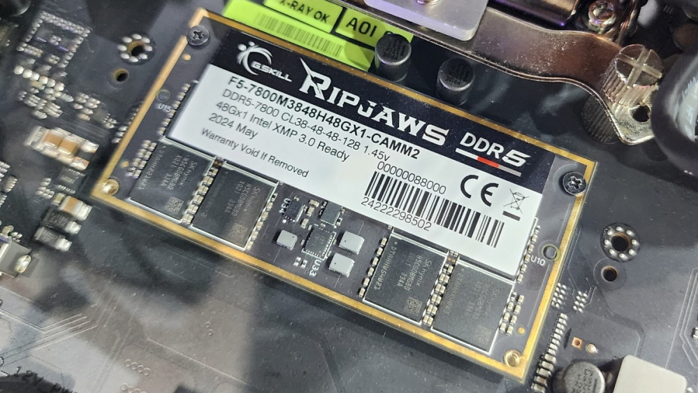 DDR5 auf CAMM2: G.Skill demonstriert schnellen Speicher auf der Computex 2024 