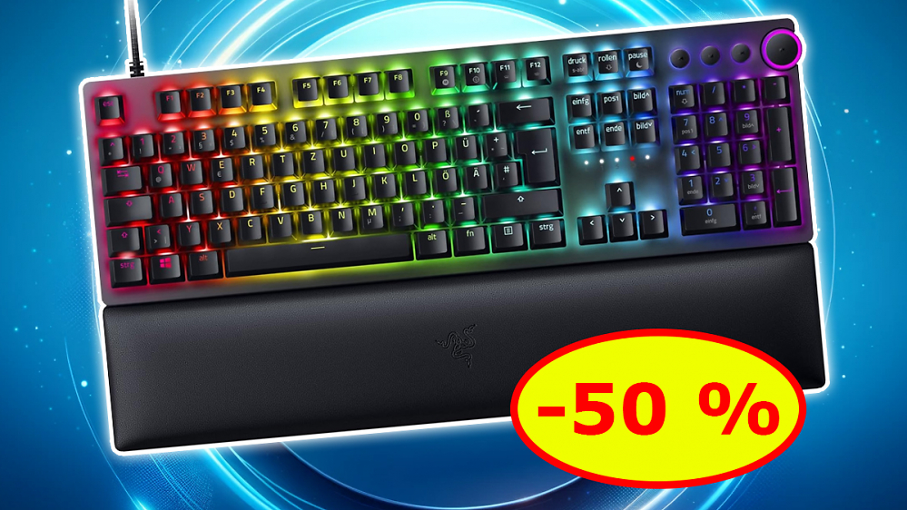 Deal: Gaming-Tastatur Razer Huntsman V2 zum halben Preis - 8.000 Hz, optische Schalter (Update)