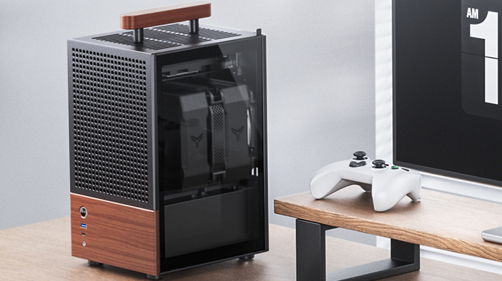 Jonsbo T6: Neues Mini-ITX-Gehäuse mit Walnuss und Griff