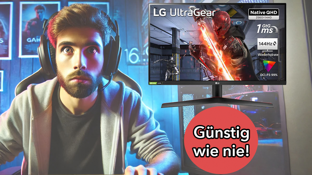 Deal: Sehr gut bewerteter Gaming-Monitor von LG jetzt günstig wie nie - mit 27 Zoll und QHD-Auflösung keine 180 Euro