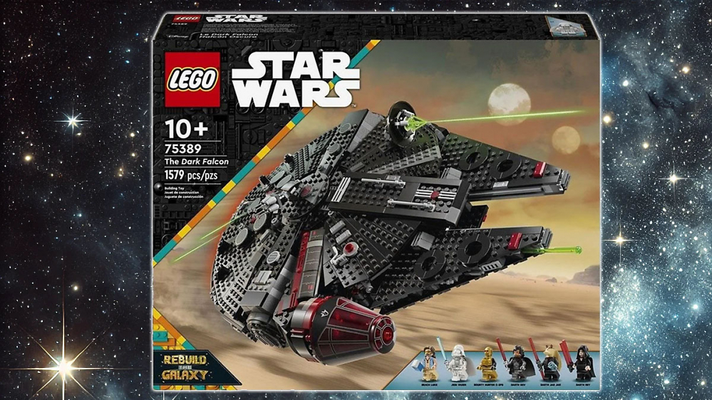 Weil er jetzt schwarz ist? Bei 180 Euro für den x-ten Millenium-Falken von Lego stellt sich die Preisfrage