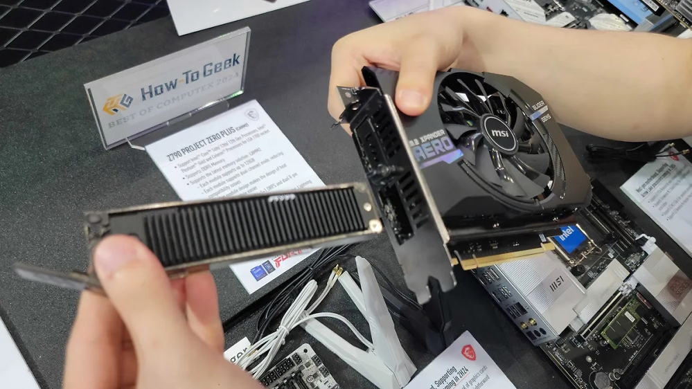 Zum Verwechseln ähnlich: MSI zeigt Grafikkarte, die keine ist