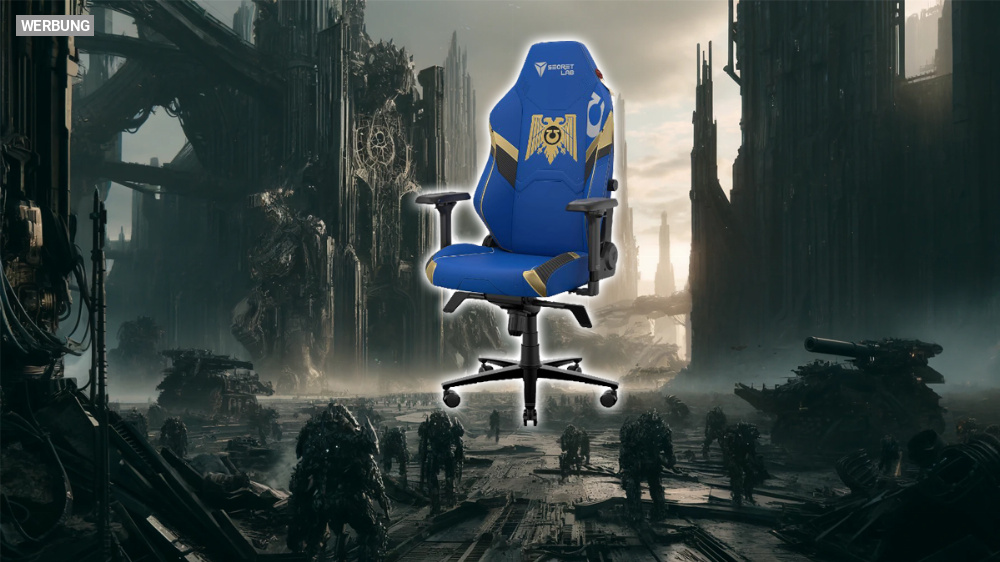 Für alle Fans von Warhammer 40.000: Secretlab enthüllt Gaming-Stuhl im Ultramarines-Design