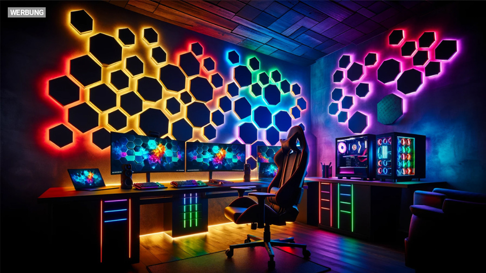 Zur Alternative oder zur Marke greifen: Das können die 25-Euro-Wandleuchten im Nanoleaf-Look