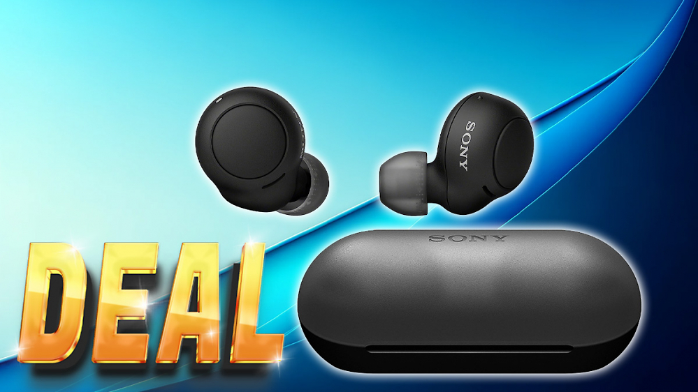 Nur 44 Euro: 56 % Rabatt auf kabellose Sony WF-C500 Bluetooth In-Ear Earbuds