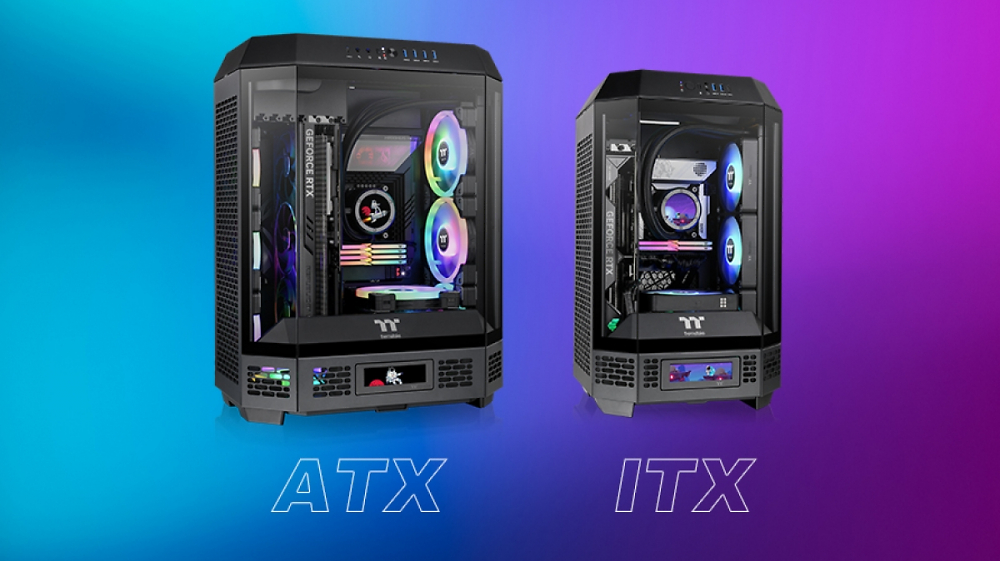 Thermaltake mit neuen Tower-Gehäusen: Versteckte Kabel und Mini-ITX