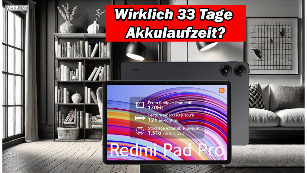 iPad-Alternative kaum präsentiert, schon rabattiert: Xiaomi Redmi Pad Pro günstiger kaufen
