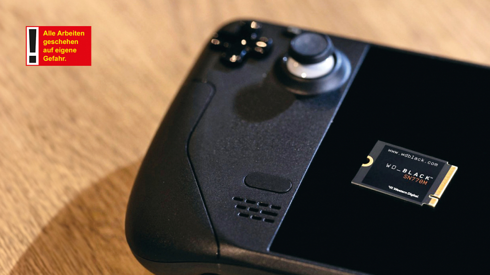  SSD-Upgrade beim Steam Deck: Schritt für Schritt-Anleitung