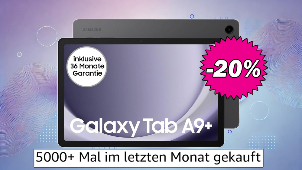 Platz 1 der Verkaufscharts: Warum ist das Samsung Galaxy A9+ das beliebteste Tablet bei Amazon?