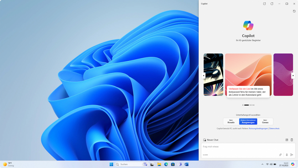 Windows 11: Microsoft möchte ganz behutsam das OS fürs KI-Zeitalter erschaffen