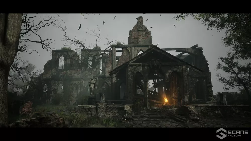Unreal Engine 5.4: Fantasy Ruins Tech Demo ruiniert RTX 4080 mit Lumen und Nanite