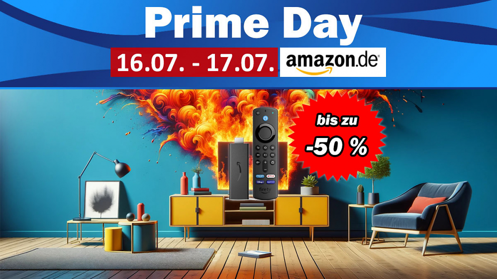 Deal: Zum Prime Day gibt's den Fire TV Stick 4K & Co. 50 Prozent billiger