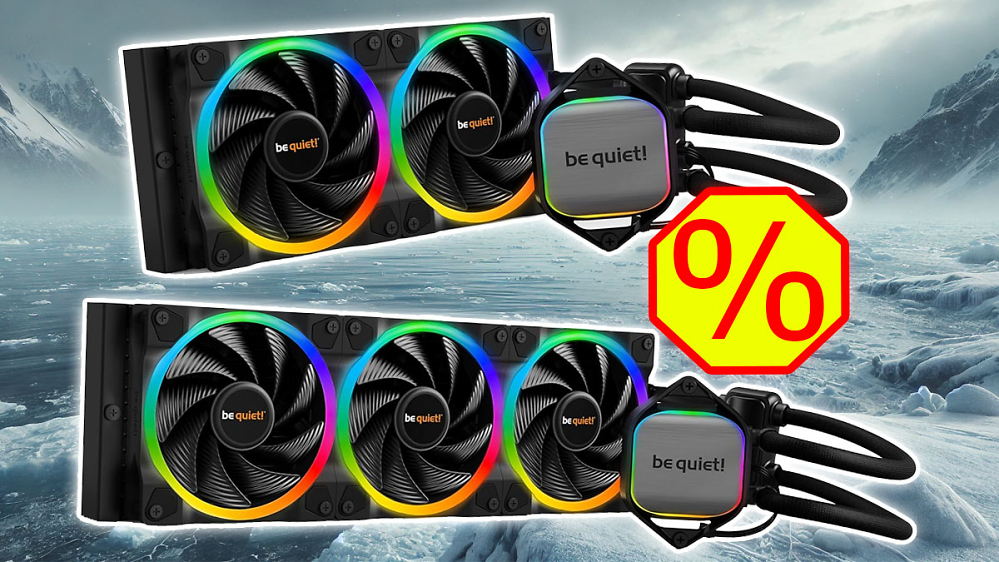 Deal: AIO-Wasserkühlung Be quiet! Pure Loop 2 FX 240/360 mm günstig wie nie