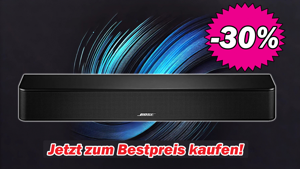 Deal: Nirgendwo günstiger: Dank 30% Rabatt gibt es die Bose Soundbar gerade zum Bestpreis
