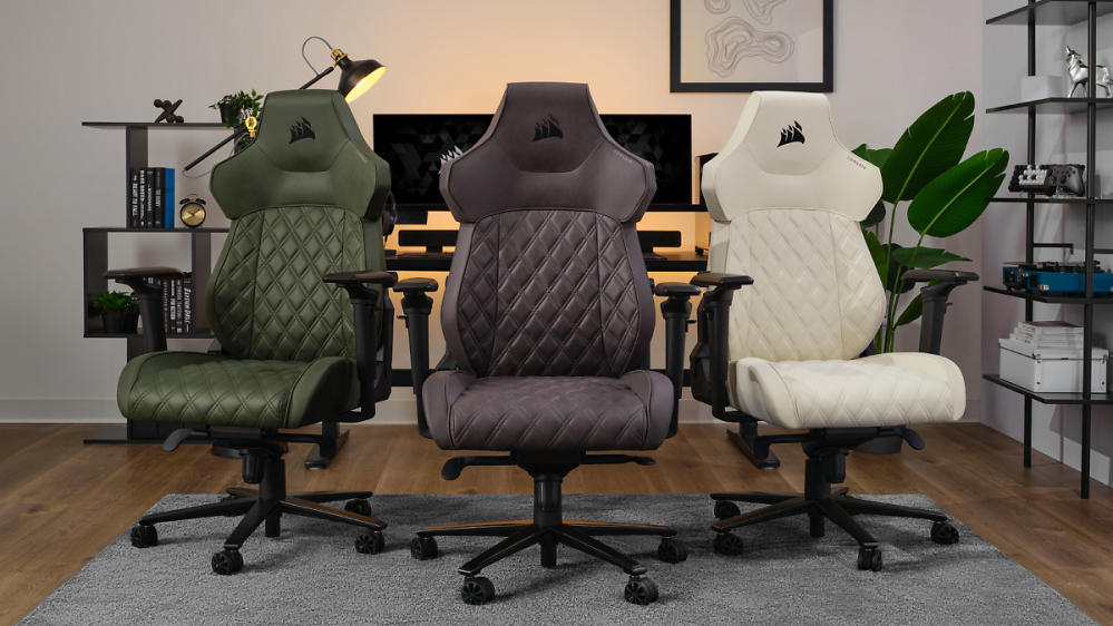 Gaming-Stuhl: Corsair präsentiert neues Flaggschiff TC500 Luxe