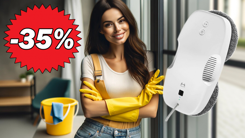 Mehr Freizeit, weniger Haushalt: Der Fensterputzroboter mit 35% Rabatt geht gerade durch die Decke