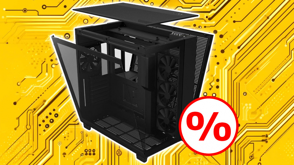 Gehäuse-Deal: NZXT H9 Flow mit viel Glas und Platz zur Kühlung günstig wie nie