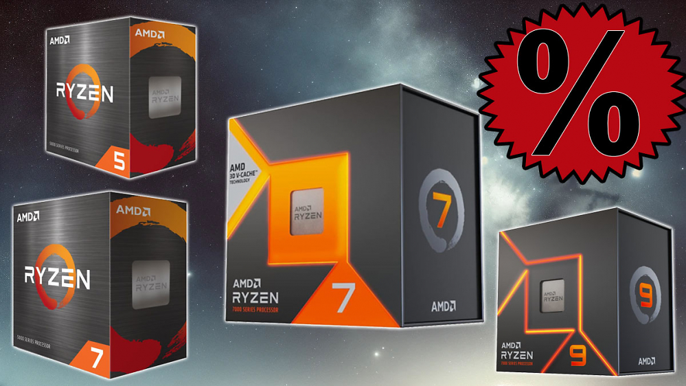 Deal? Von Ryzen 5700X3D bis 7900X: Mindfactory und Amazon erneut im Preiskampf