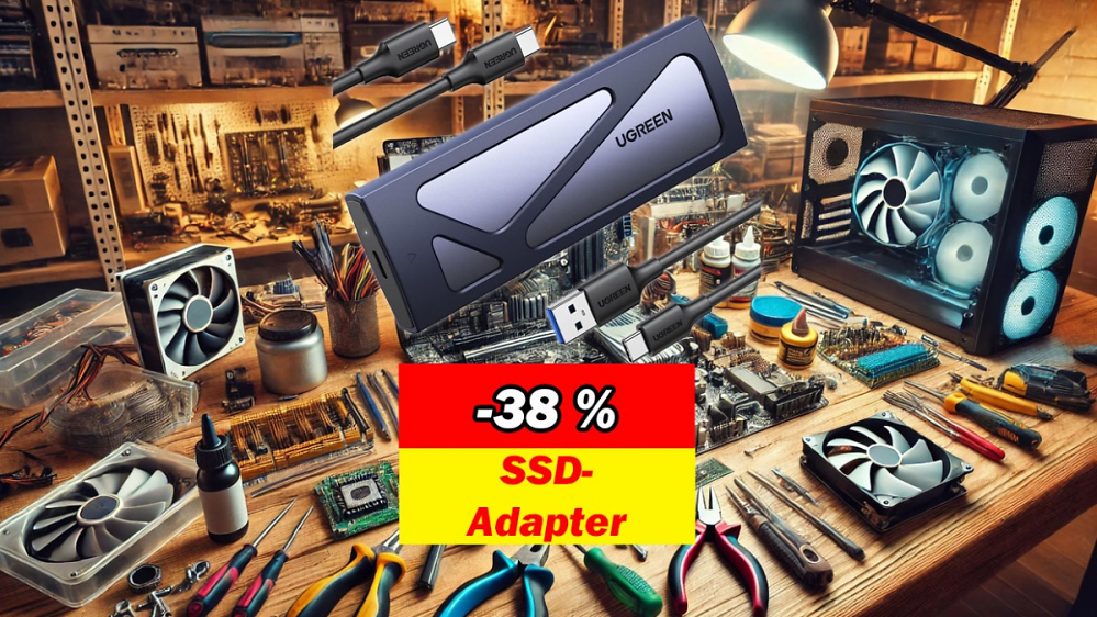 Deal: USB-SSD-Adapter vor dem Prime Day zum Tiefstpreis sichern (Update)