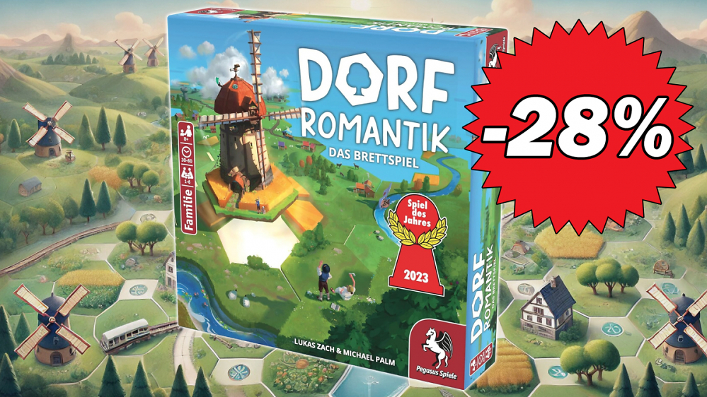 Deal: Dorfromantik: Vom Videospiel zum preisgekrönten Brettspiel-Hit - jetzt für 23,99 Euro im Angebot