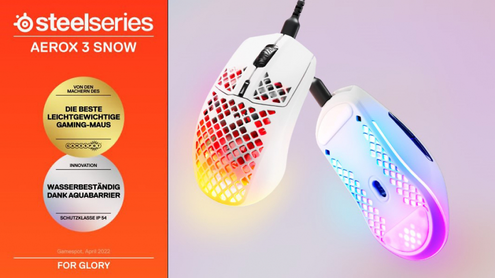 Deal: Leichtgewicht-Champion: SteelSeries Aerox 3 im Amazon-Angebot für nur 34,99 Euro