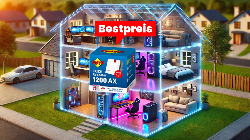 WLAN: Bestseller FritzRepeater 1200AX zum Bestpreis bei Amazon 