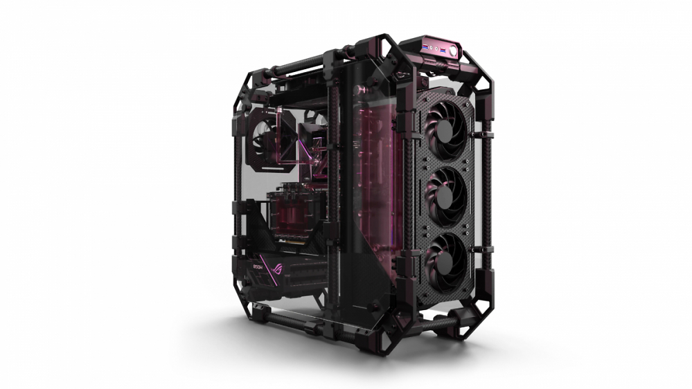 Apex Skeleton Pro Carbon: Neues Skelettgehäuse von Alphacool startet für 1.000 Euro