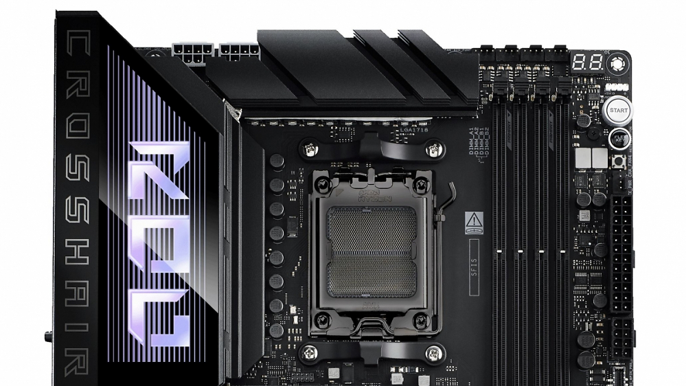 Asus ROG Crosshair X870E Hero mit bis zu DDR5-8600 (OC) für Ryzen 9000 