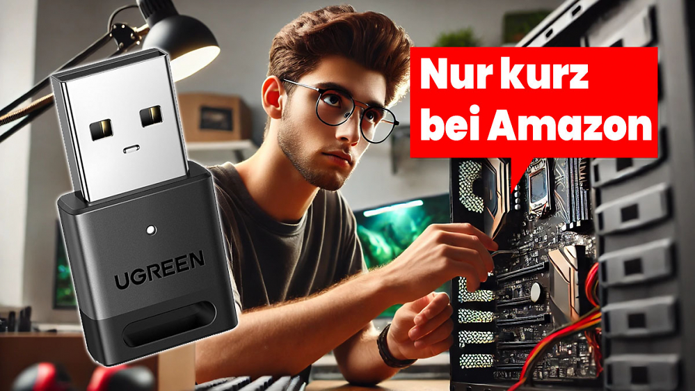 Deal: Bevor man das Mainboard ersetzt: Bluetooth-Adapter von Ugreen kostet 5,99 Euro