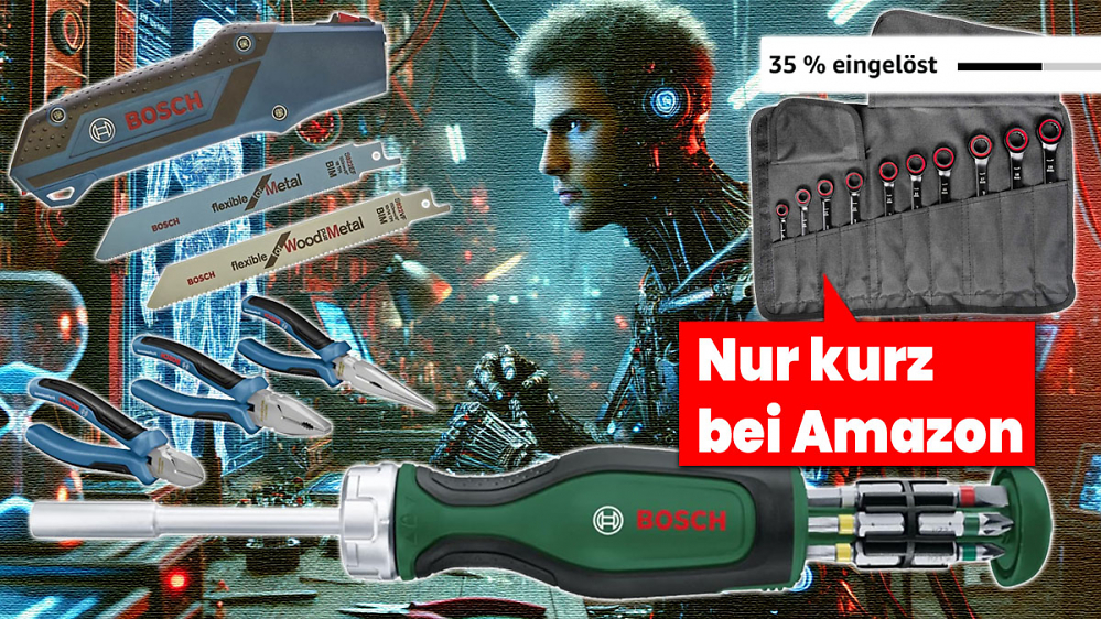 Bastler-Deals: Bosch Schraubendreher mit Ratsche & Mini-Säge für je 13,99 - kurze Zeit