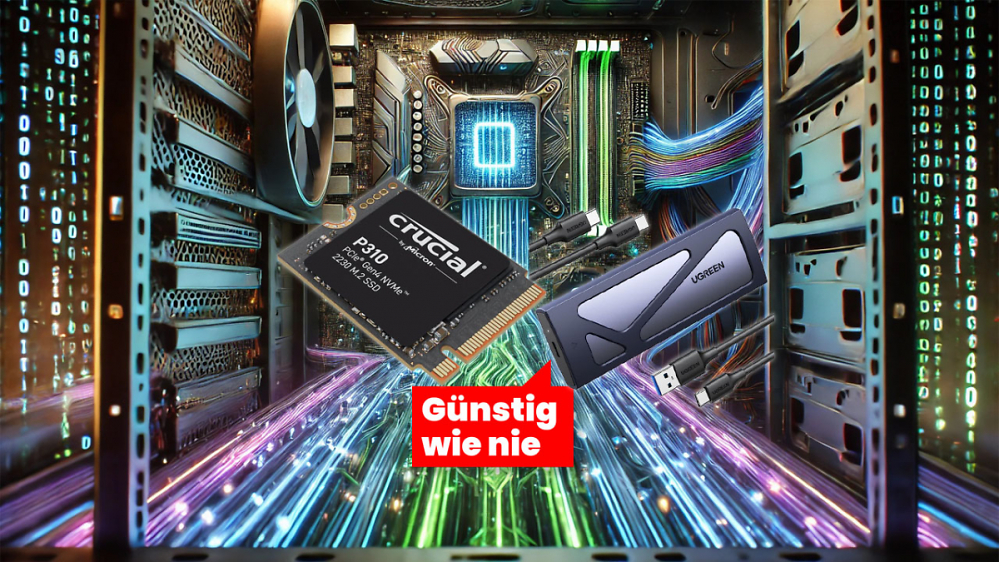 Deal: Für Steam Deck und Co. - Kompakte PCIe-4-M.2-SSD zum Tiefstpreis 