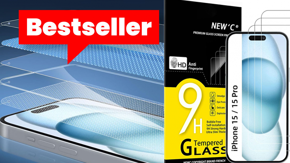 Kauft gefühlt gerade jeder: Display-Schutzfolie für iPhone 13-15 (Plus / Pro / Pro Max) kostet nur 2,32 Euro