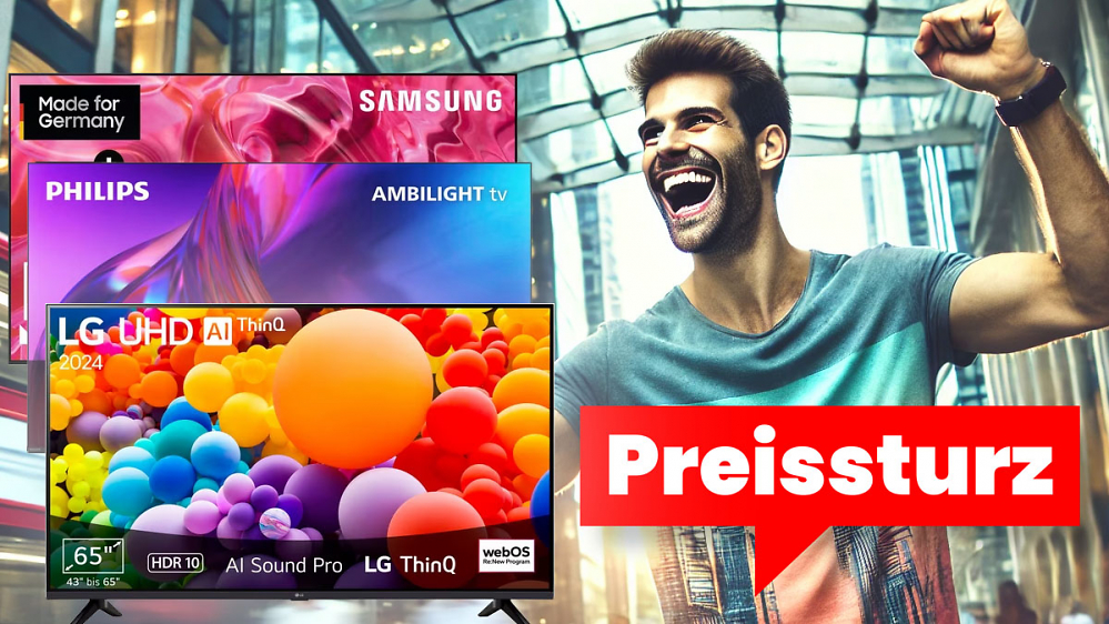 Deal: Otto haut Fernseher raus - Rabatte bis zu 73% für Top-TVs von LG, Samsung, Philips & Co.