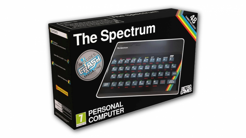 "The Spectrum": Britischer Retrocomputer wird als Mini-Konsole neu aufgelegt