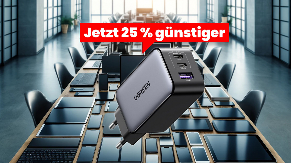Beliebtes USB-C-Ladegerät für iPhone, MacBook und Co. fast zum Tiefstpreis 