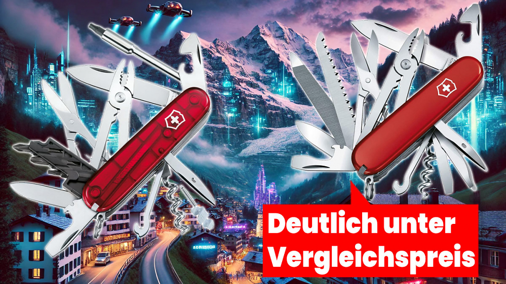 Taschenmesser-Deal: Handyman mit Zange & Cybertool mit IT-Bits auf Bestpreis gefallen