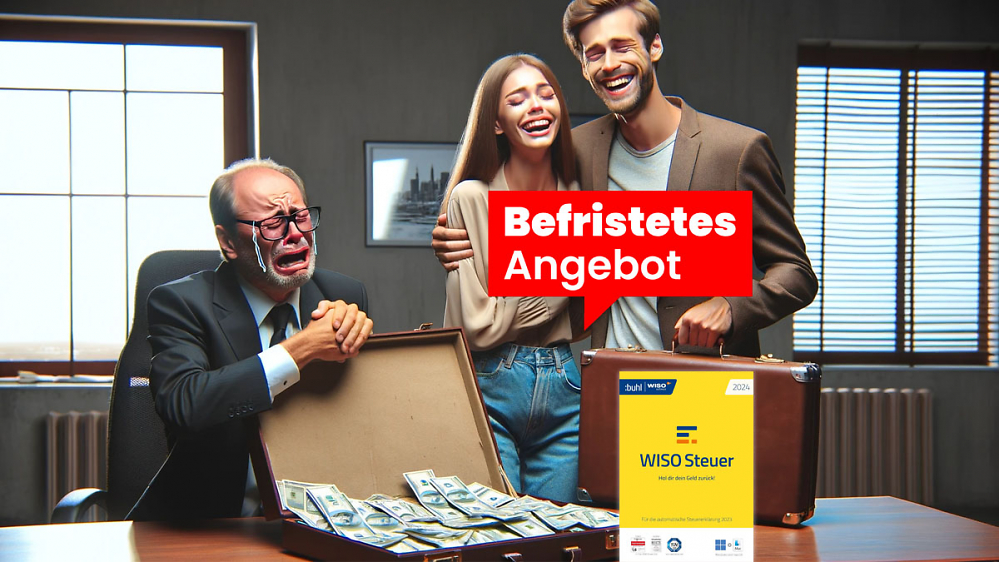 Wie am Black Friday? Wiso Steuer 2024 gibt's 48 Prozent günstiger