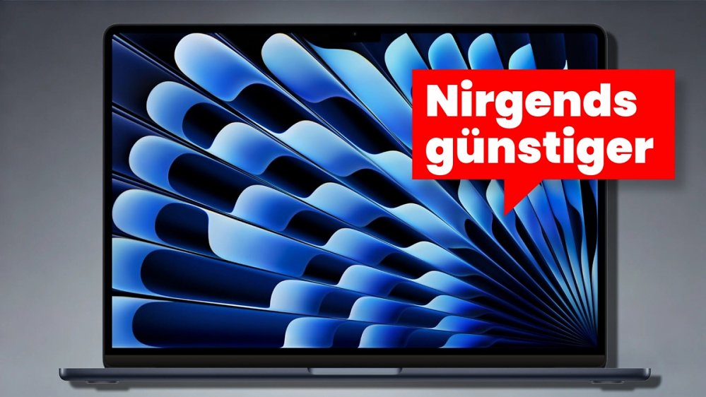 Deal: MacBook Air 2024 mit 300 € Rabatt bei Amazon - nirgendwo günstiger erhältlich