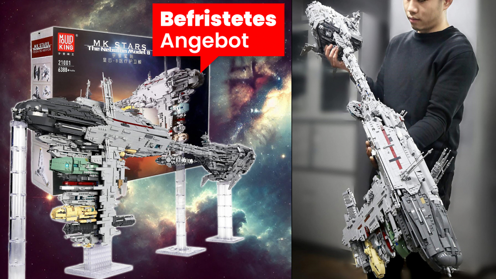 Star Wars im XXL-Format: Diese günstige Lego-Alternative sprengt die Wohnzimmer