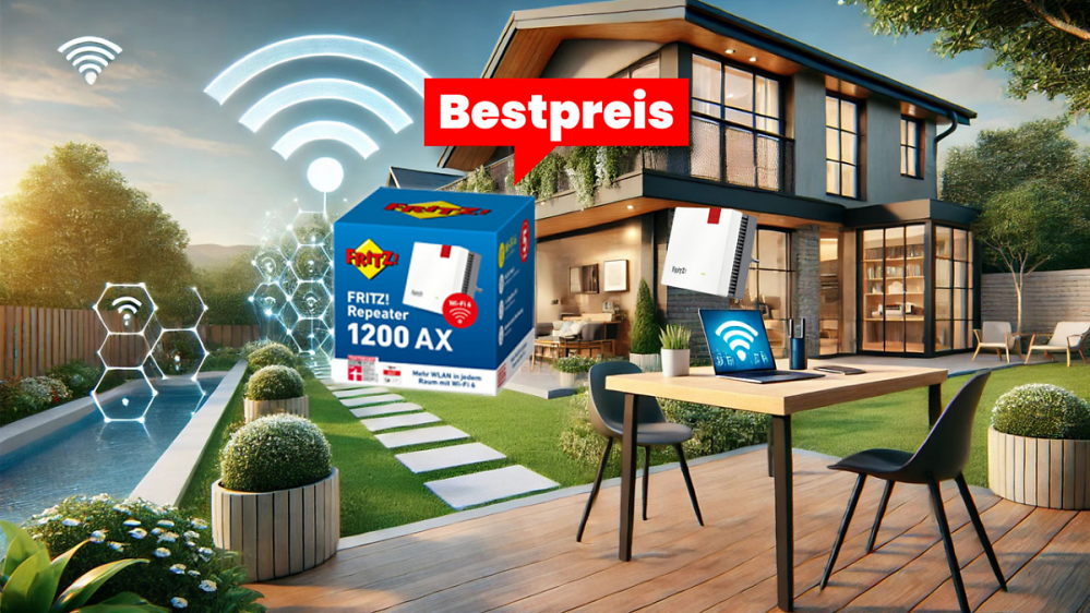 Deal: Testsieger für schnelles Internet - FritzRepeater 1200 AX zum Bestpreis bei Amazon (Update)