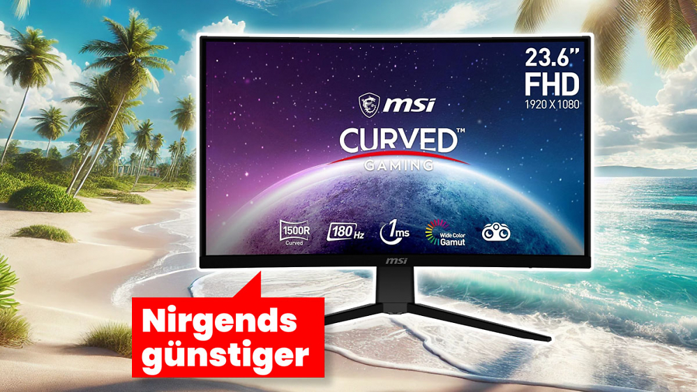 Deal: Amazon lockt mit 180 Hz schnellem MSI Gaming-Monitor für 99 Euro