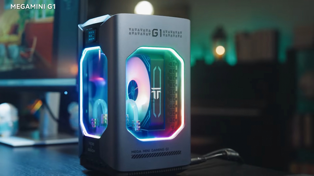 Megamini G1: Geekom bringt Mini-Gaming-PC mit Wasserkühlung über Kickstarter